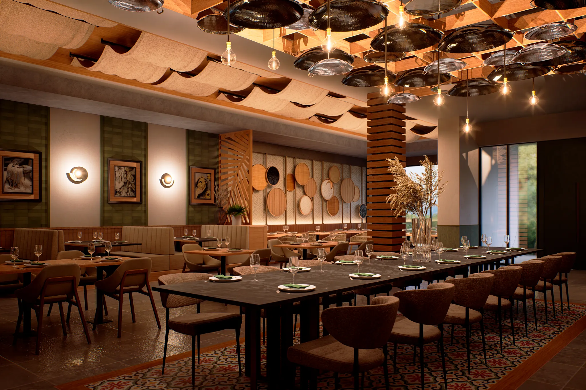 Bowl – Grain Rituals at Hyatt Vivid Punta Cana featuring a modern casual dining space with wholesome grain bowls, fresh ingredients, and a bright, healthy atmosphere.