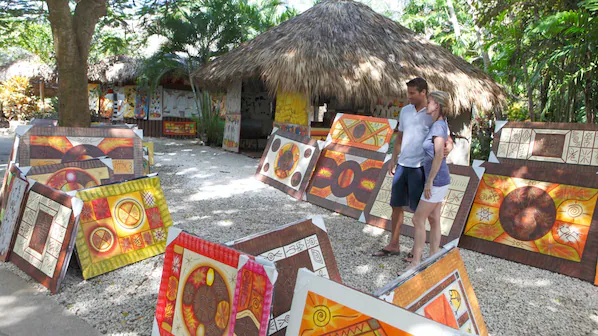 Manati Park Bavaro near Hyatt Vivid Punta Cana with cultural shows, wildlife exhibits, and family-friendly attractions