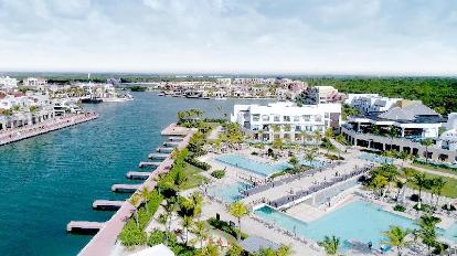 TRS Cap Cana adults-only all-inclusive resort with marina views and infinity pools in Punta Cana.